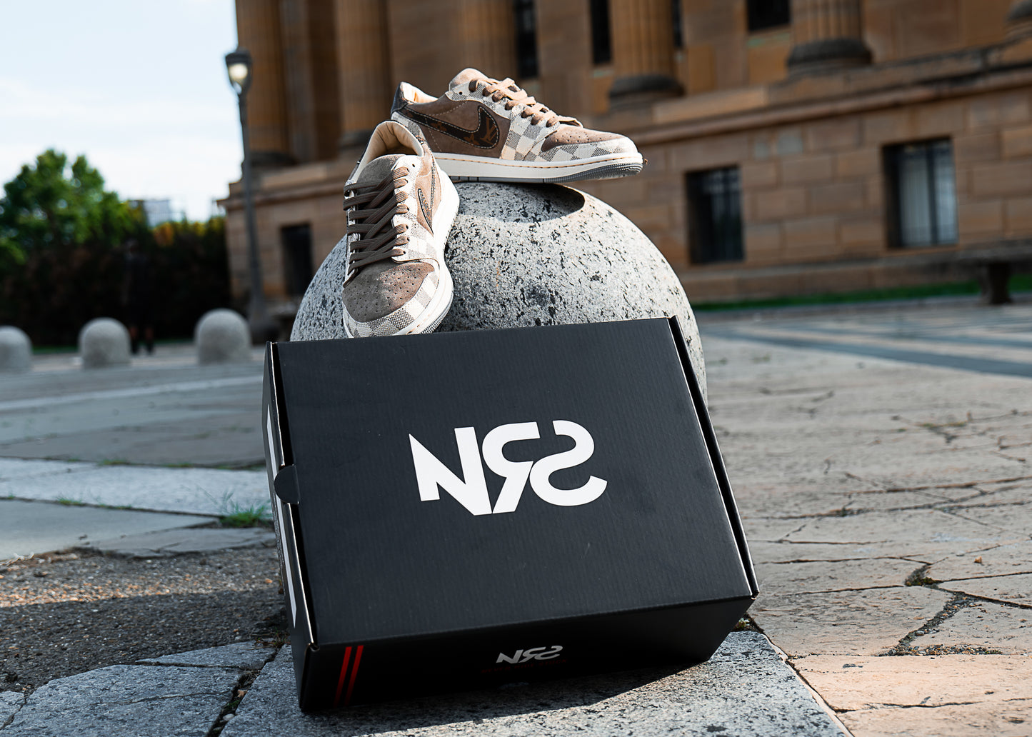 Upcycled Luxury: Louis AJ1 Lows