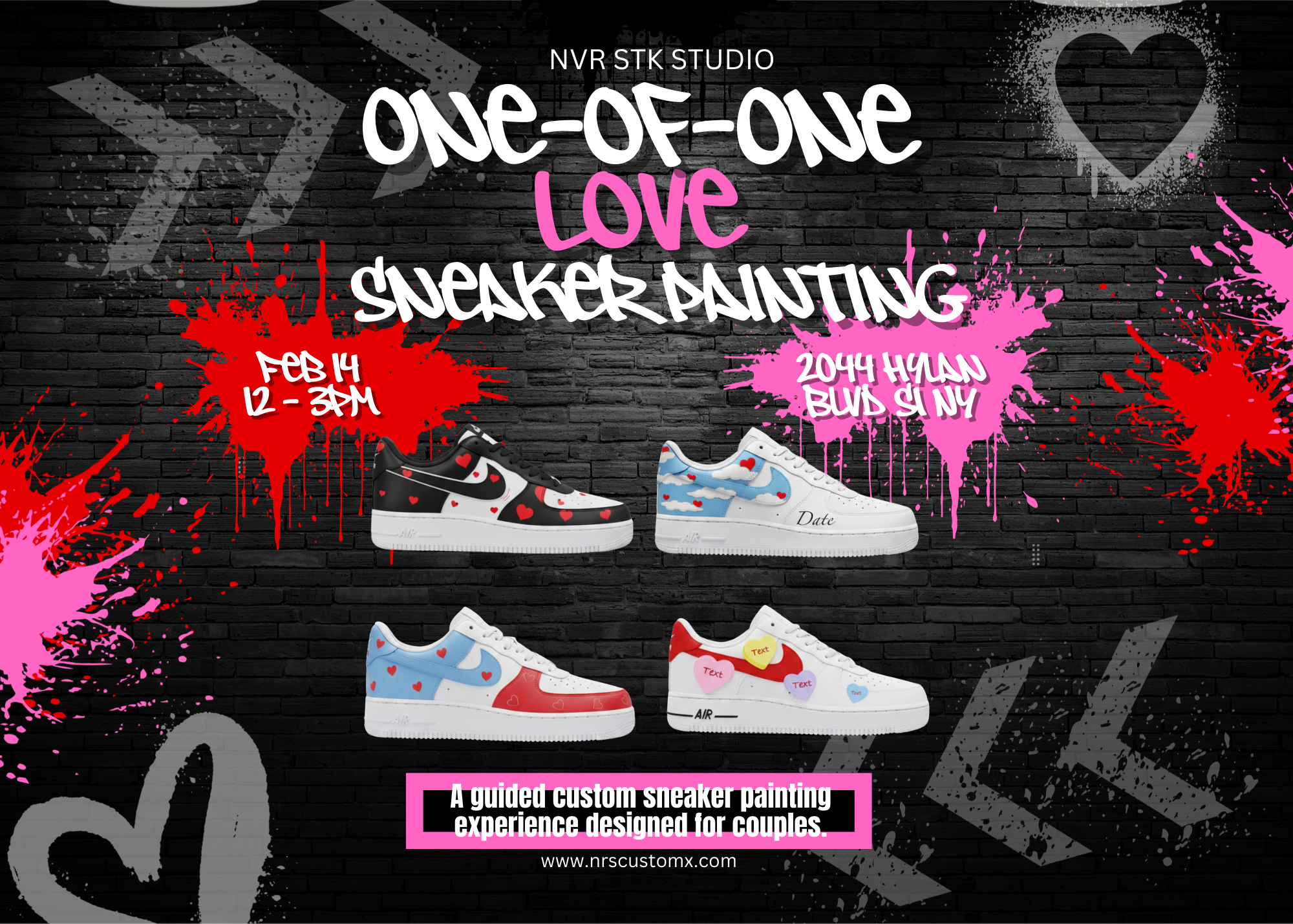 One-of-One Love: Custom Sneaker Experience for Couples [FEB 14 2026]