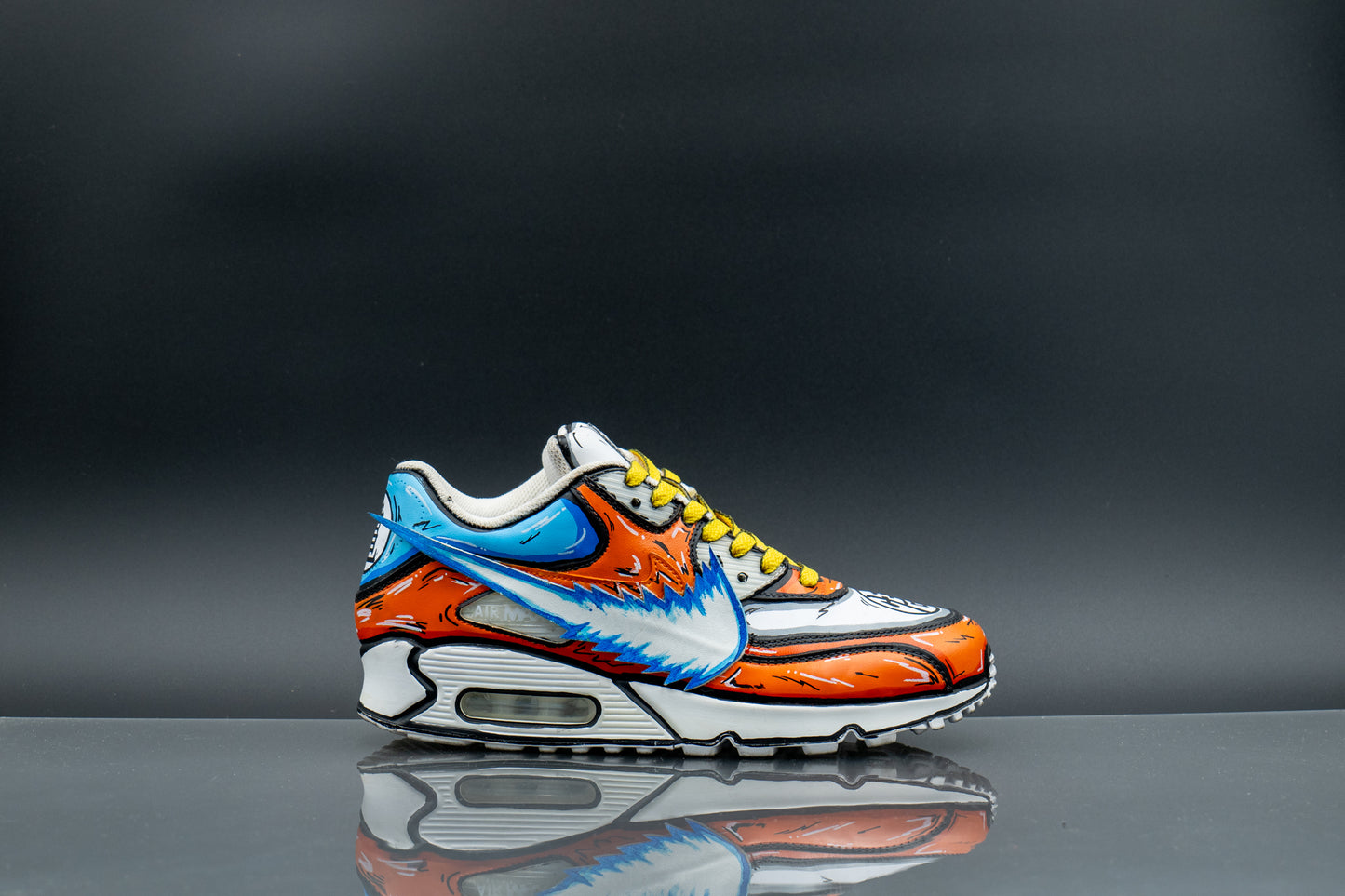 "Goku" Air Max 90 [STOMPING GROUND CUSTOMS]