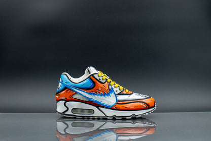 "Goku" Air Max 90 [STOMPING GROUND CUSTOMS]