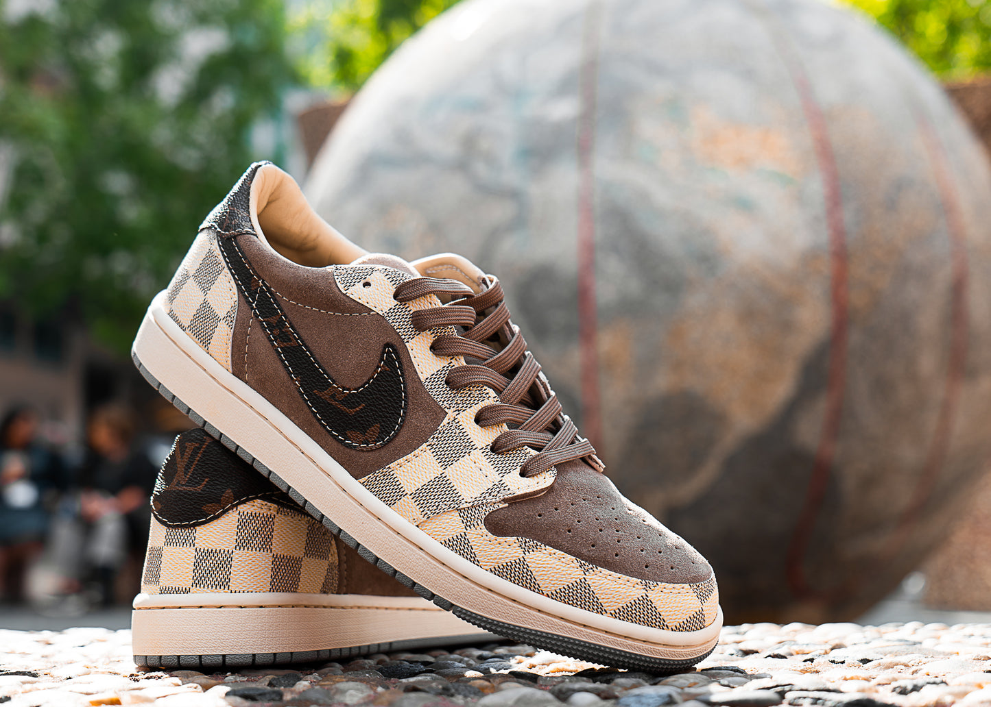 Upcycled Luxury: Louis AJ1 Lows