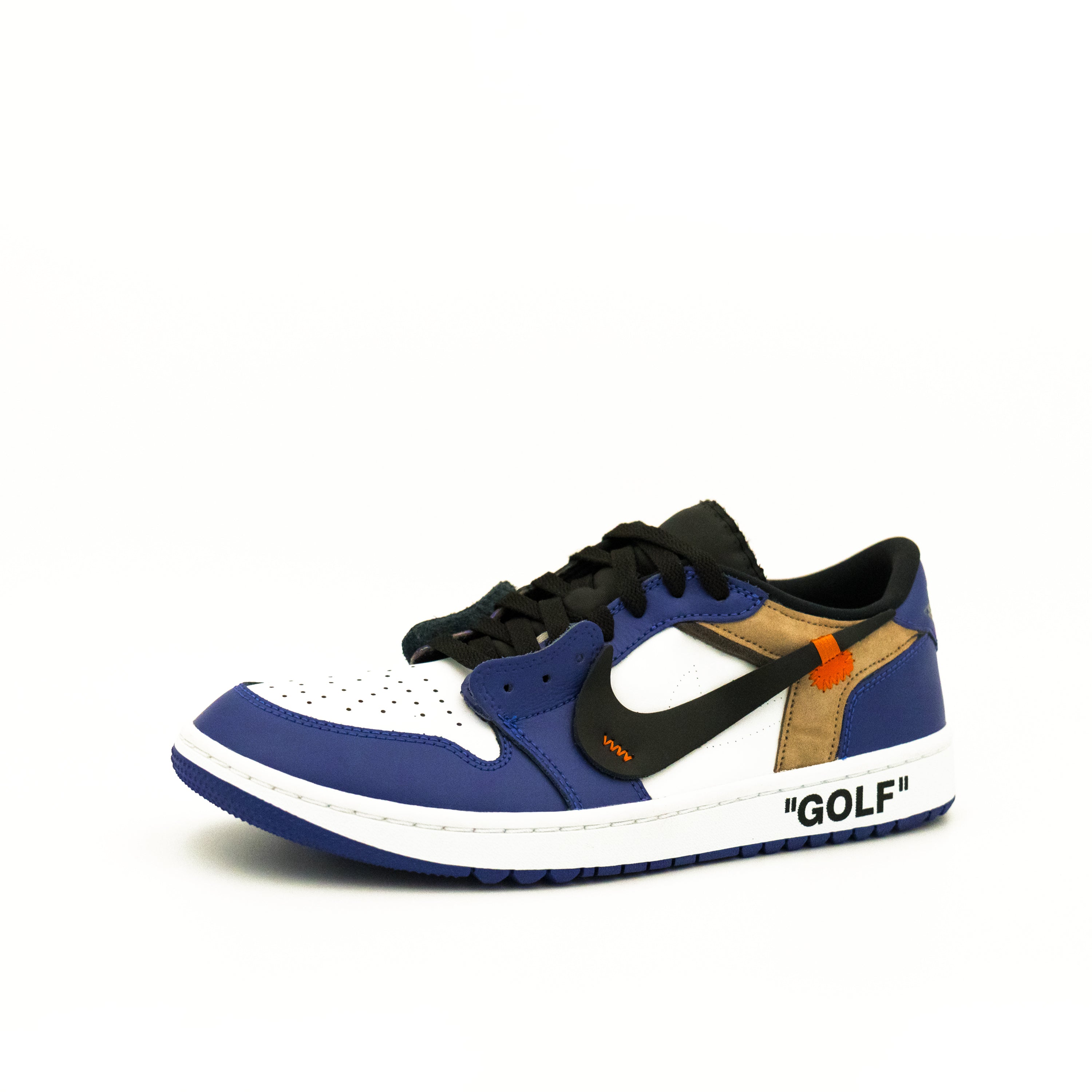 Off white top golf shoes nike